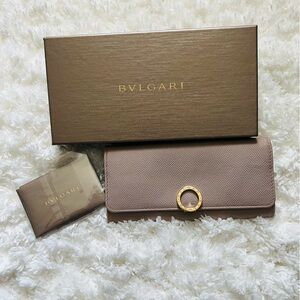 Authentic Bvlgari Bifold Long Wallet - Continental Wallet